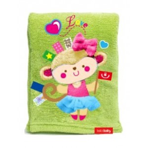 Detská deka Bobas Girl, zelená